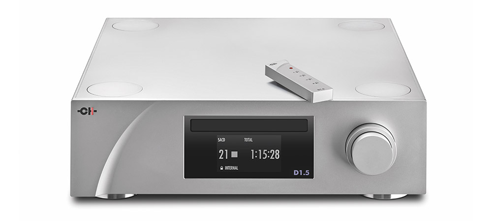 CH Precision D1.5 to high-endowy transport i odtwarzacz CD/SACD z autorskim mechanizmem MORSe, rozbudową DAC, zegarem referencyjnym i zasilaczem X1. Perfekcja dla wymagających audiofilów.